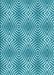 Machine Washable Transitional Dark Cyan Green Rug, wshpat3869lblu