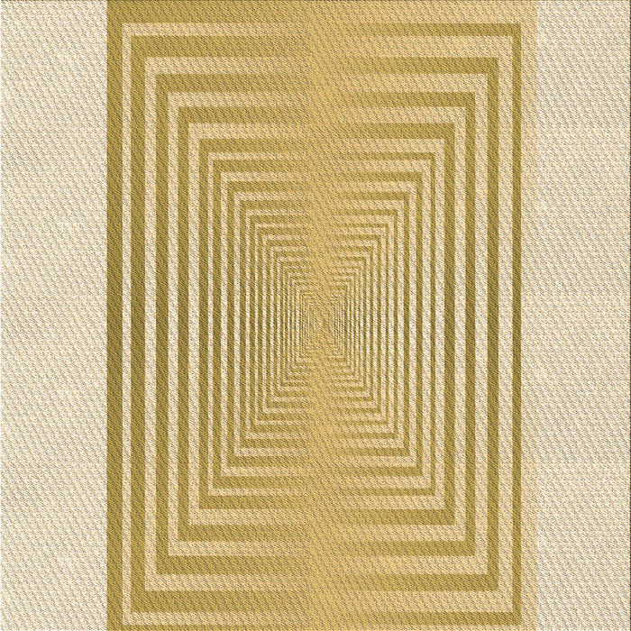 Round Machine Washable Transitional Caramel Brown Rug, wshpat387brn