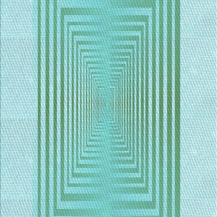 Machine Washable Transitional Blue Rug, wshpat387lblu