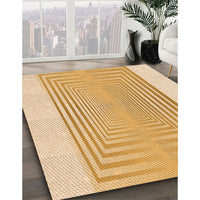 Patterned Orange Rug, pat387org