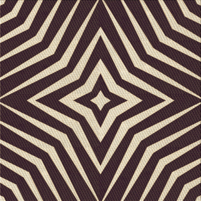 Round Patterned Light French Beige Brown Rug, pat3870brn