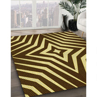 Patterned Red Rug, pat3870yw