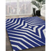 Machine Washable Transitional Light Steel Blue Rug in a Family Room, wshpat3870