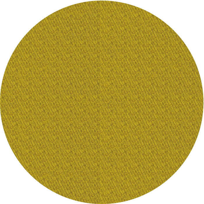 Square Patterned Dark Golden Brown Rug, pat3871yw