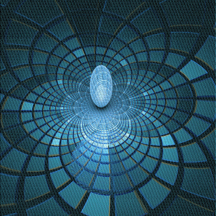 Machine Washable Transitional Dark Cyan Green Rug, wshpat3872lblu