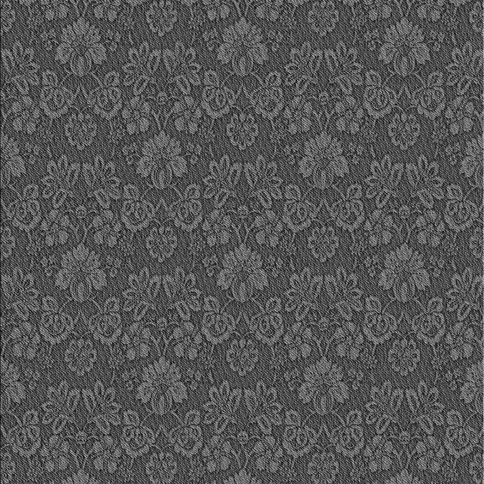 Machine Washable Transitional Silver Gray Rug, wshpat3873gry