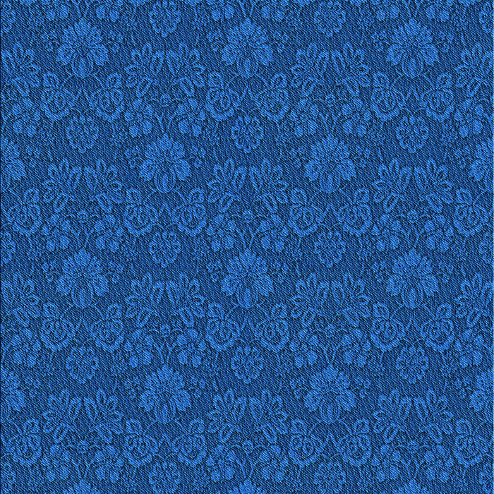 Patterned Blueberry Blue Rug, pat3873lblu