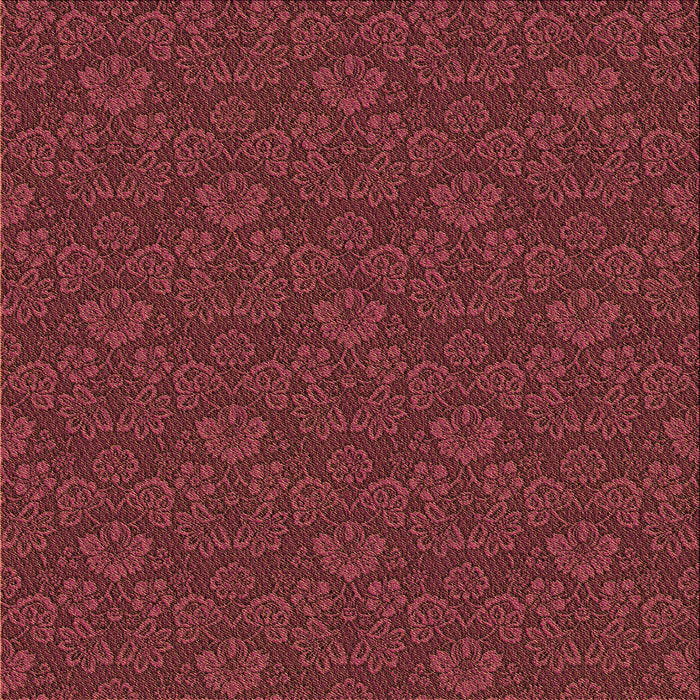 Round Machine Washable Transitional Red Rug, wshpat3873org