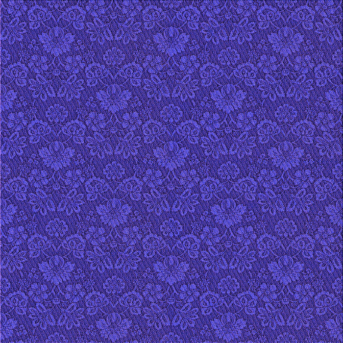 Round Patterned Purple Rug, pat3873pur