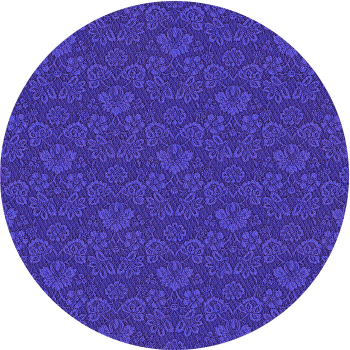 Square Patterned Purple Rug, pat3873pur