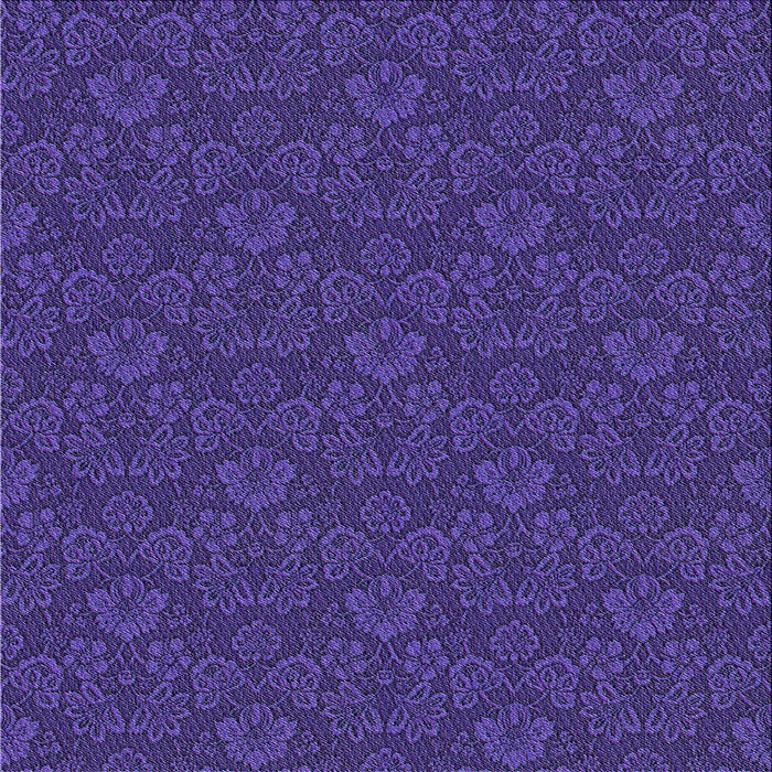 Square Patterned Blue Lotus Blue Novelty Rug, pat3873