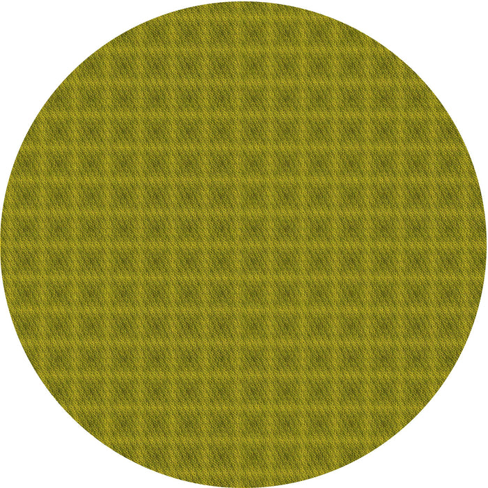 Square Machine Washable Transitional Olive Green Rug in a Living Room, wshpat3875yw