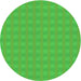 Square Patterned Lime Green Rug, pat3876grn