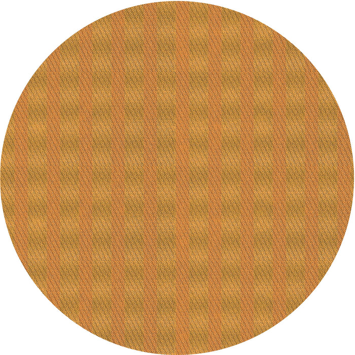 Square Patterned Orange Rug, pat3876org