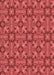 Patterned Red Rug, pat3877rd
