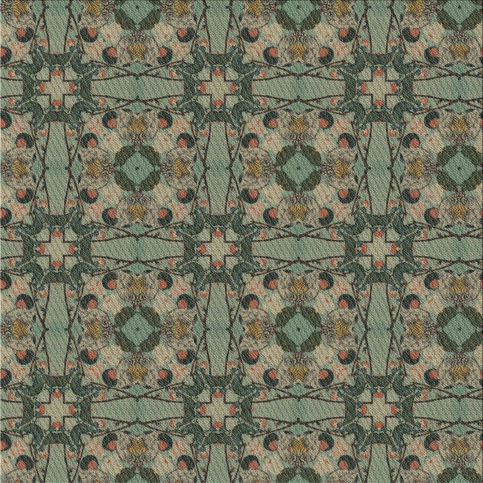 Sideview of Machine Washable Transitional Mocha Brown Rug, wshpat3877