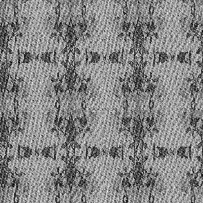 Patterned Ash Gray Rug, pat3878gry