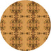 Square Machine Washable Transitional Mahogany Brown Rug in a Living Room, wshpat3878org