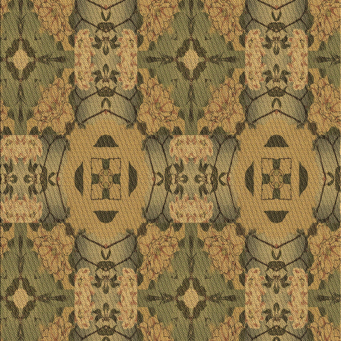 Machine Washable Transitional Dark Bronze Brown Rug, wshpat3879brn