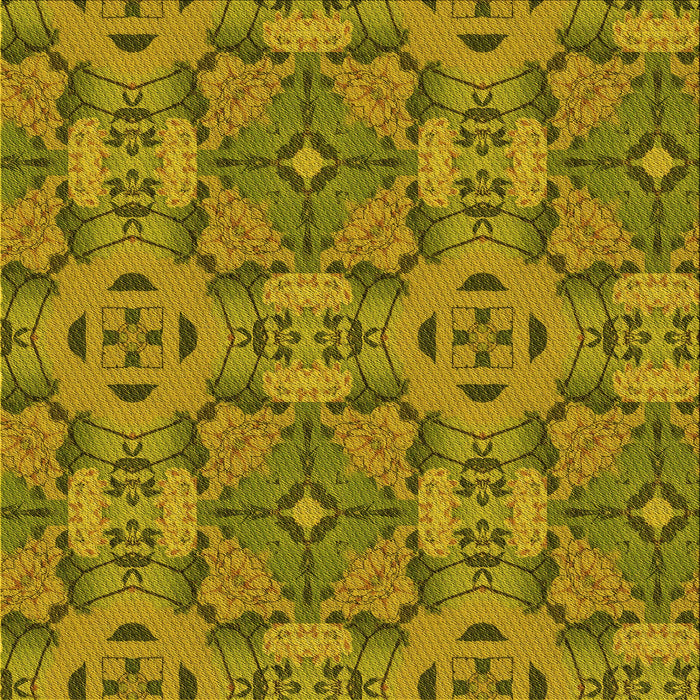 Round Machine Washable Transitional Dark Bronze Brown Rug, wshpat3879yw