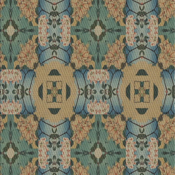 Machine Washable Transitional Olive Green Rug, wshpat3879