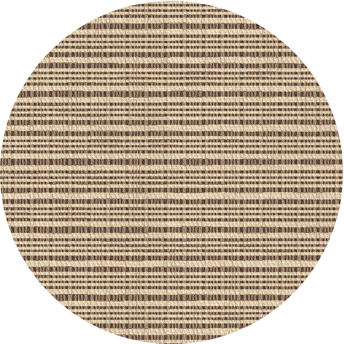 Square Patterned Sienna Brown Rug, pat388brn