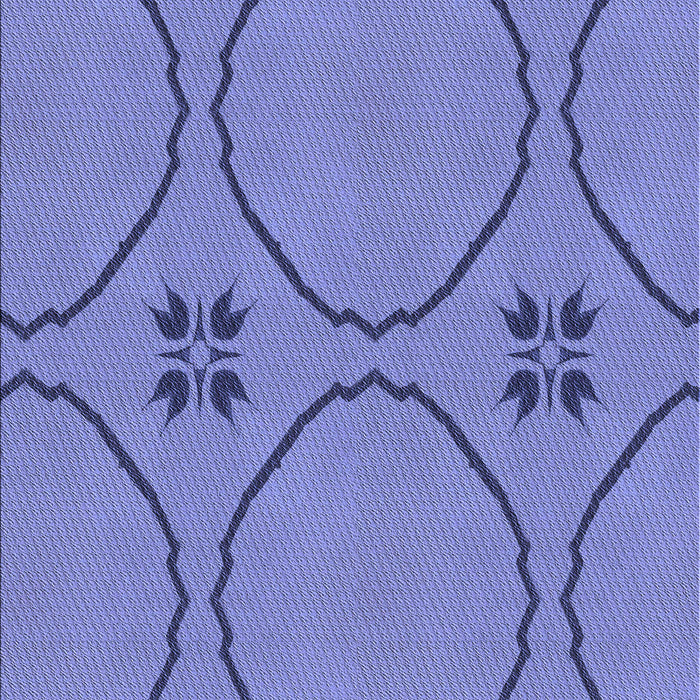 Patterned Sky Blue Rug, pat3881blu