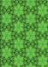 Patterned Green Rug, pat3882grn