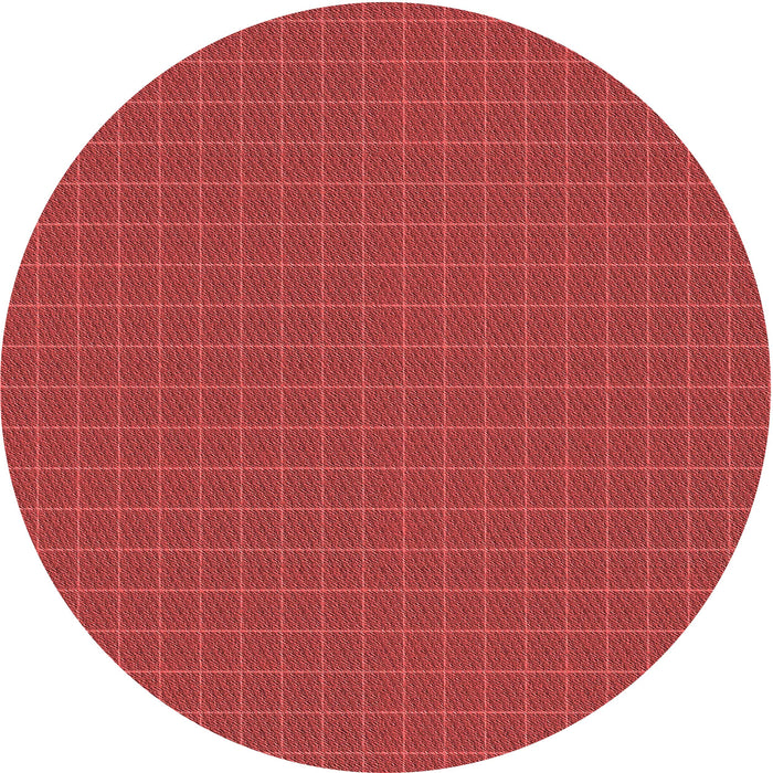 Square Patterned Red Rug, pat3883rd