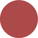 Square Patterned Red Rug, pat3883rd