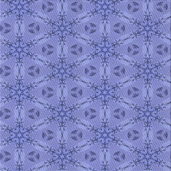 Round Patterned Sky Blue Rug, pat3884blu