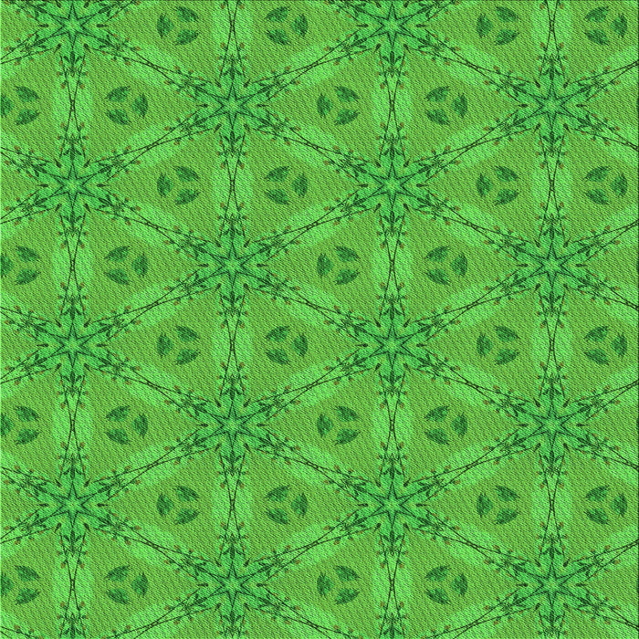 Round Patterned Lime Green Rug, pat3884grn