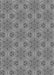Patterned Ash Gray Rug, pat3884gry