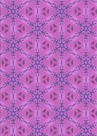 Machine Washable Transitional Bright Neon Pink Purple Rug, wshpat3884pur