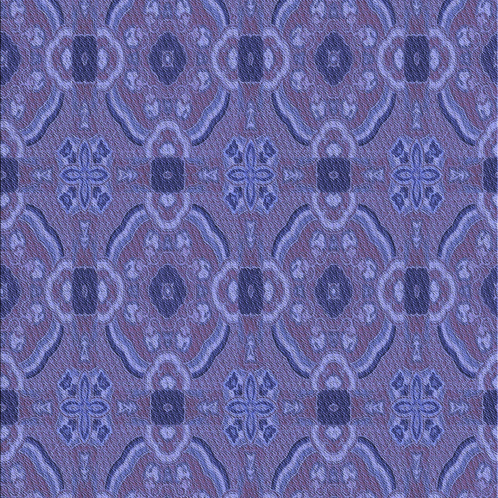 Patterned Deep Periwinkle Purple Rug, pat3885blu