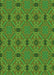 Patterned Seaweed Green Rug, pat3885grn