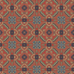 Sideview of Machine Washable Transitional Orange Salmon Pink Rug, wshpat3885