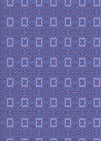 Machine Washable Transitional Deep Periwinkle Purple Rug, wshpat3886blu