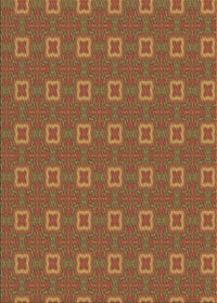 Machine Washable Transitional Mahogany Brown Rug, wshpat3886brn