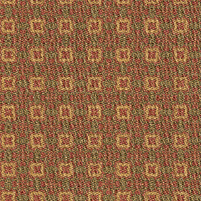 Round Machine Washable Transitional Mahogany Brown Rug, wshpat3886brn