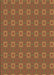 Patterned Mahogany Brown Rug, pat3886brn