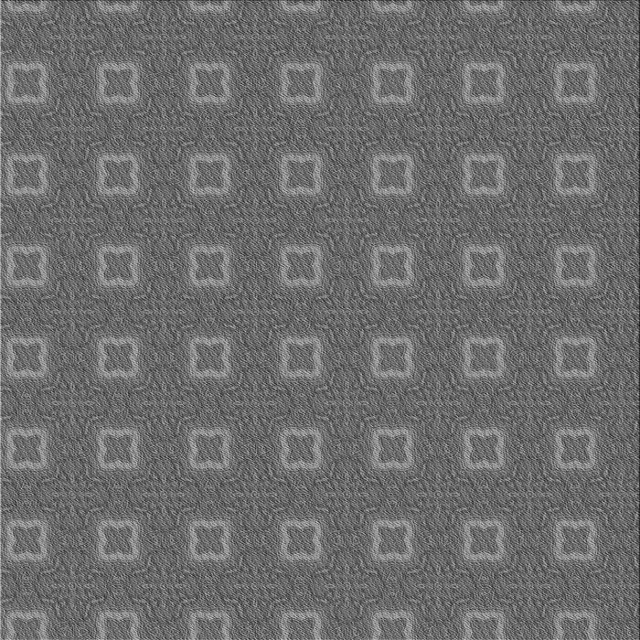 Round Patterned Gunmetal Gray Rug, pat3886gry