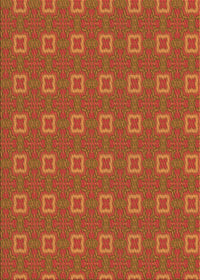 Machine Washable Transitional Orange Rug, wshpat3886org