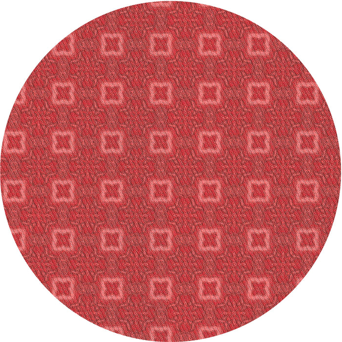 Square Machine Washable Transitional Red Rug in a Living Room, wshpat3886rd
