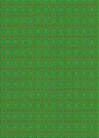 Machine Washable Transitional Green Rug, wshpat3887grn