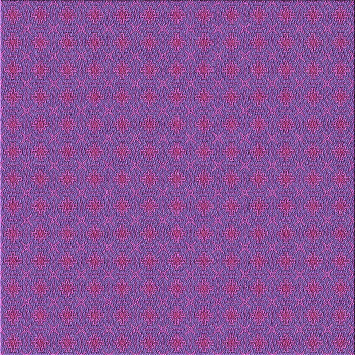 Round Machine Washable Transitional Dark Orchid Purple Rug, wshpat3887pur