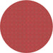 Square Patterned Red Rug, pat3887rd