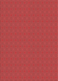 Machine Washable Transitional Red Rug, wshpat3887rd