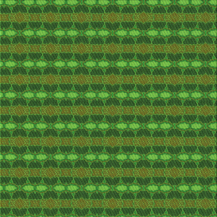 Round Machine Washable Transitional Apple Green Rug, wshpat3888grn