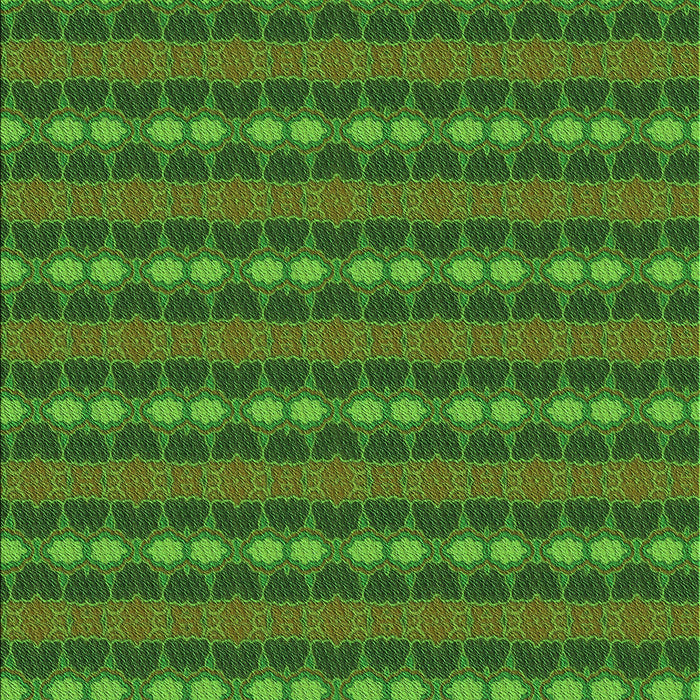 Patterned Apple Green Rug, pat3888grn